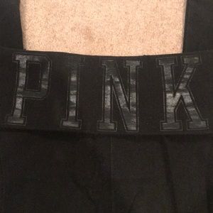 PINK black leggings